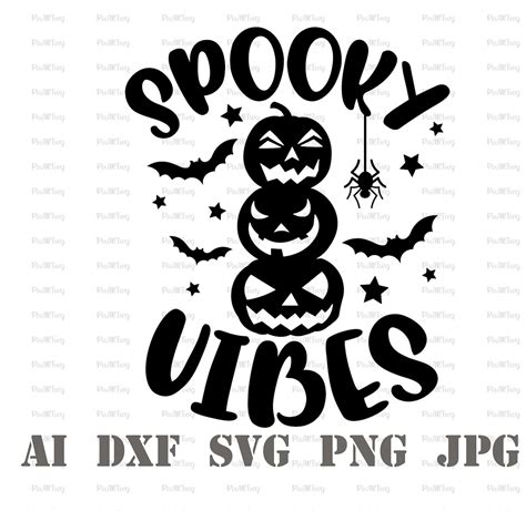 Spooky witch vibes svg